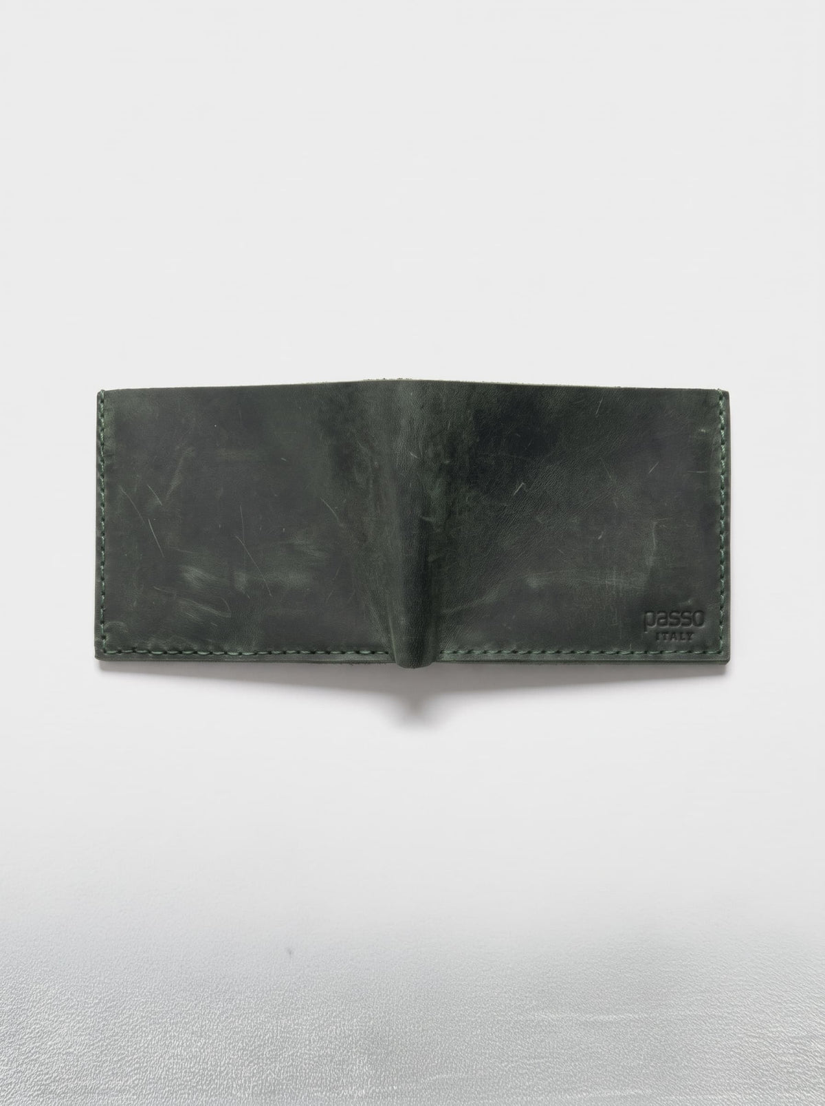 Crazy Horse Leather Bifold Wallet