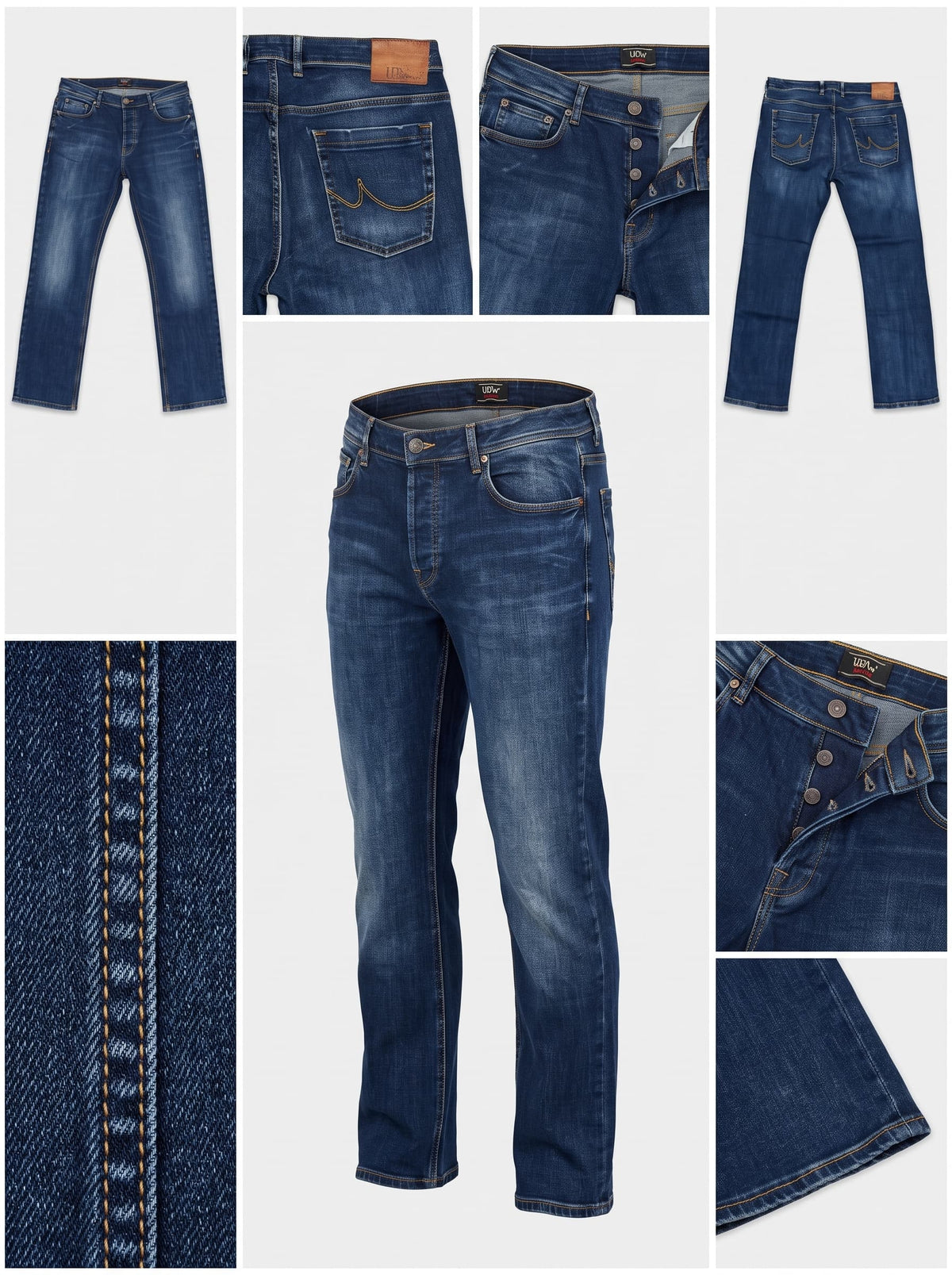 LTB - STRAIGHT - STRETCH - BUTTONS - 38X32