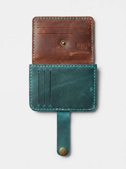 Crazy Horse Leather BUCKLE WALLET