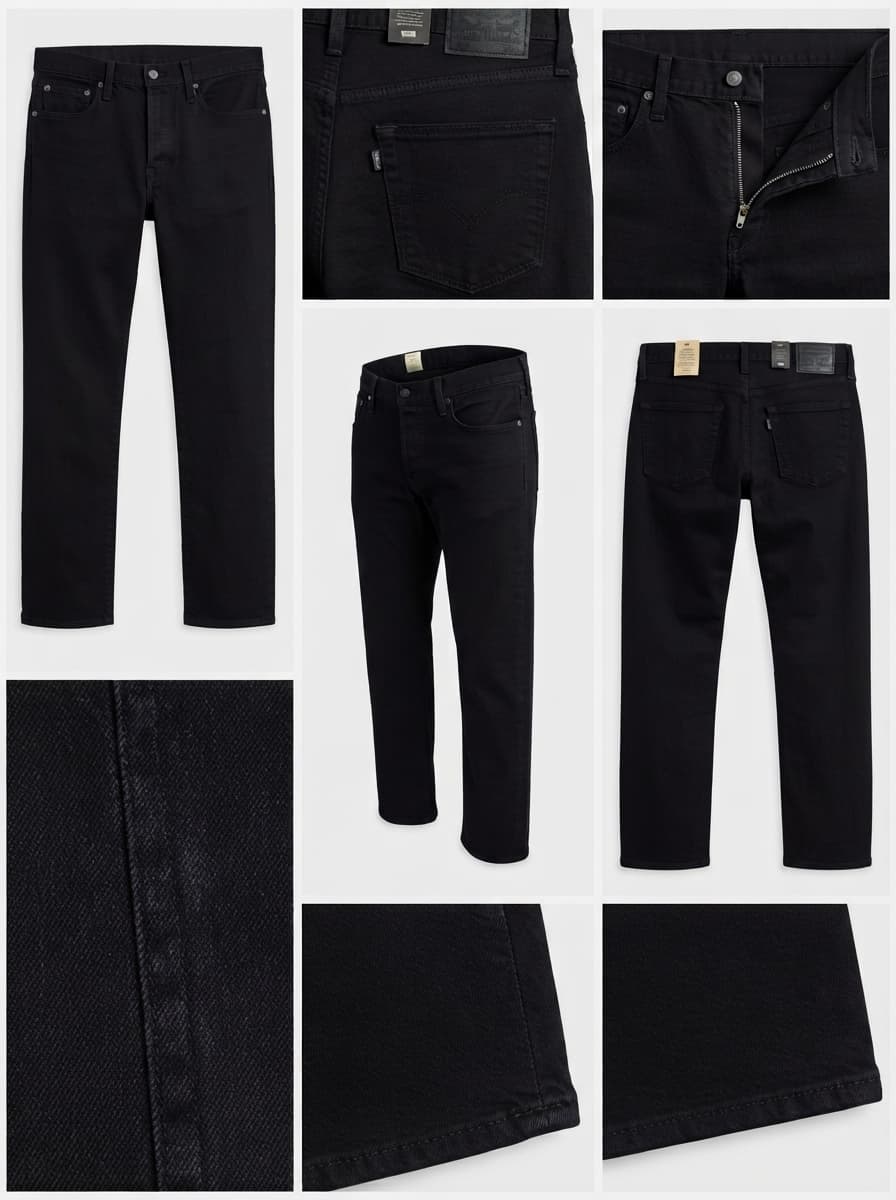 Levis 724 - straight - stretch - zipper - 27x32