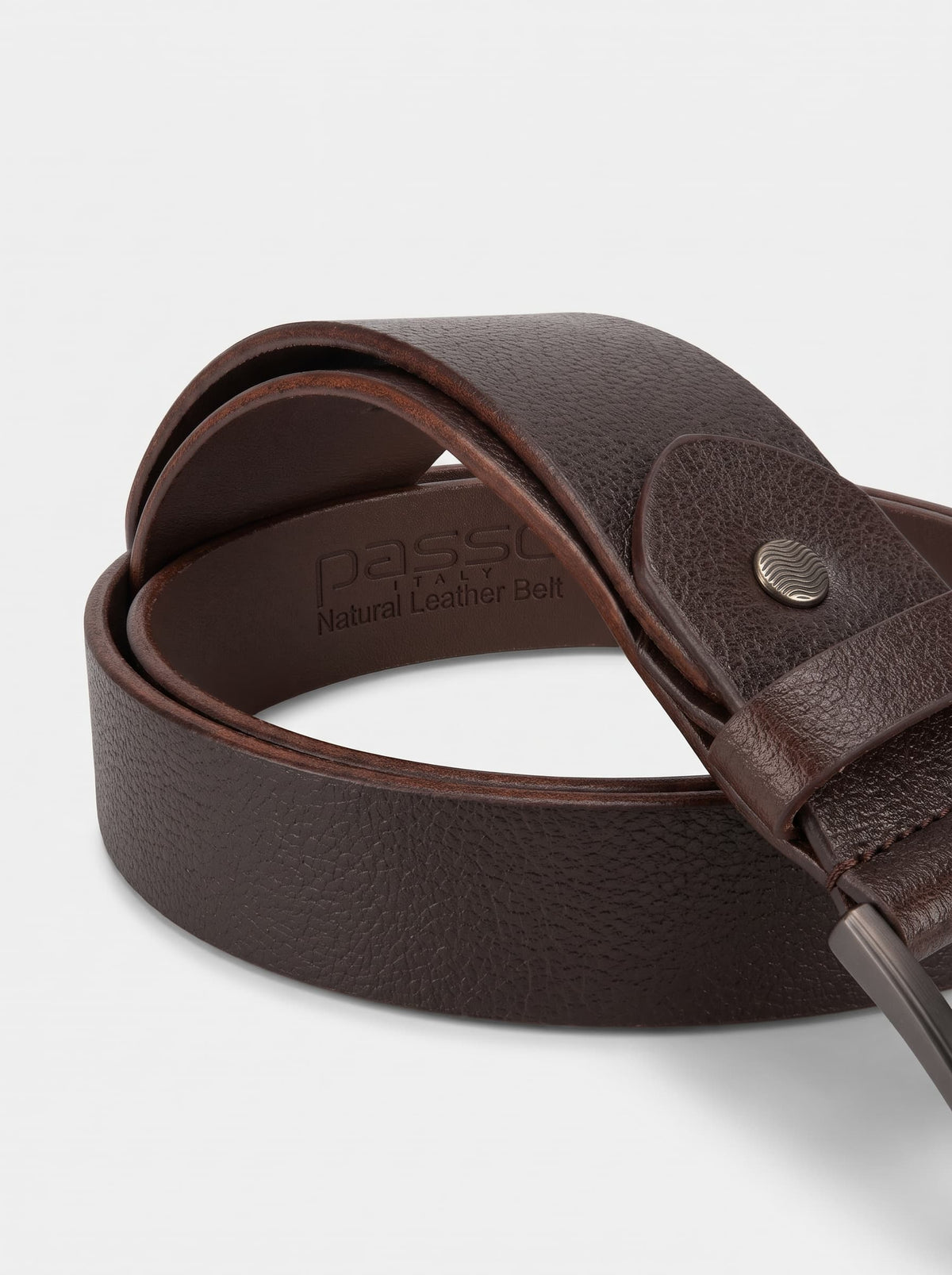 italian leather belt passo