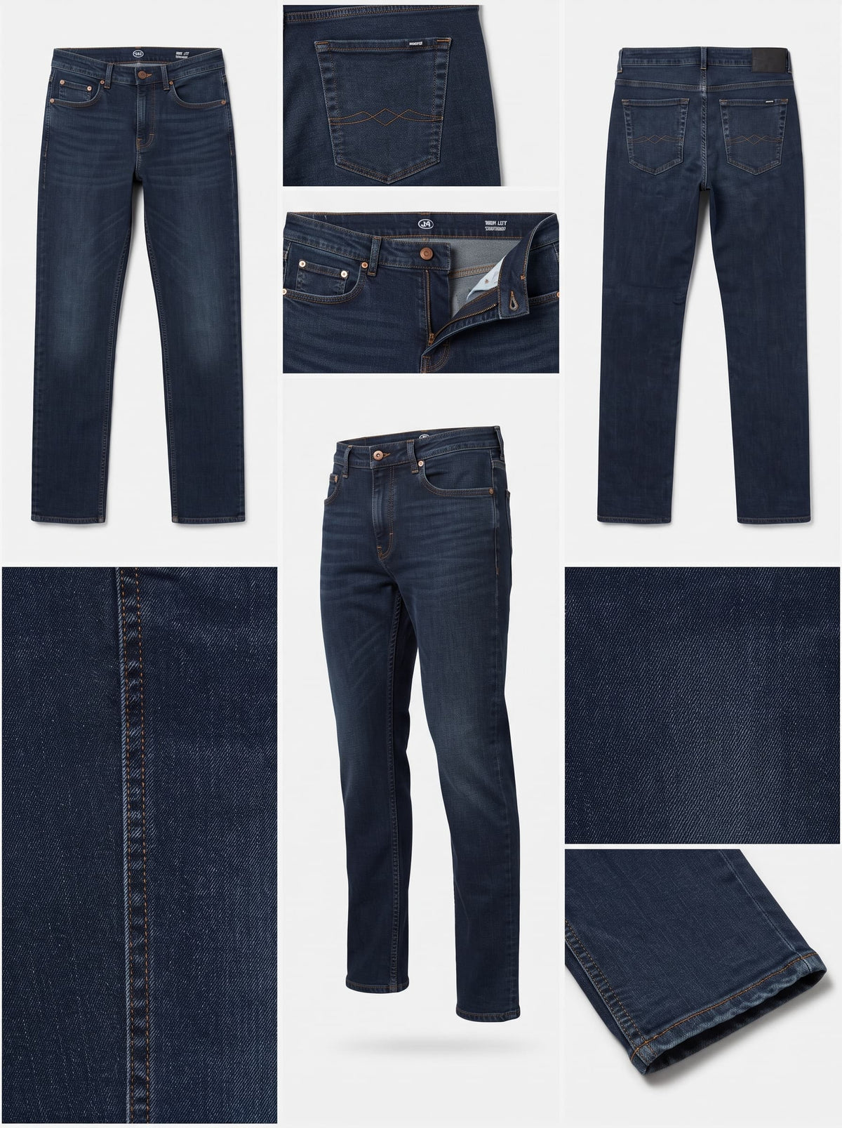 c&a - straight - stretch - zipper - 30x32