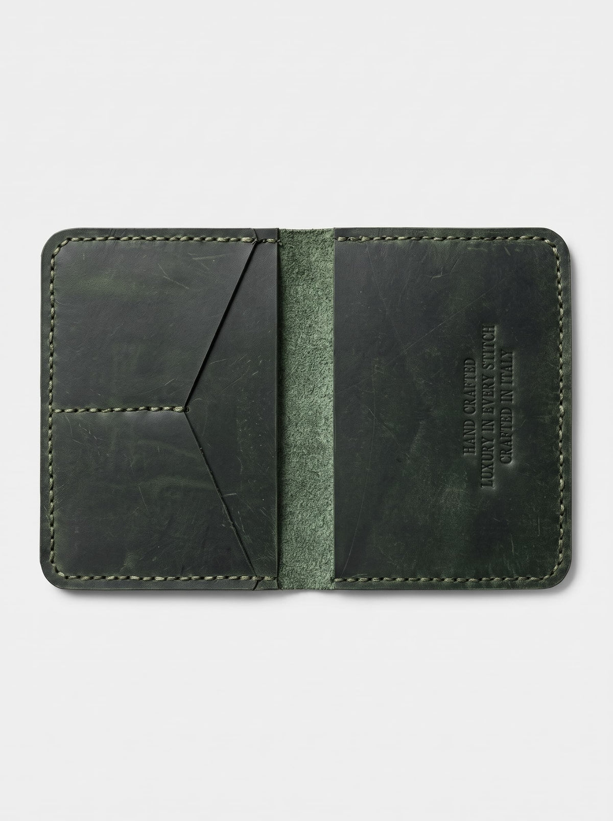 Crazy Horse Leather PASSPORT Wallet