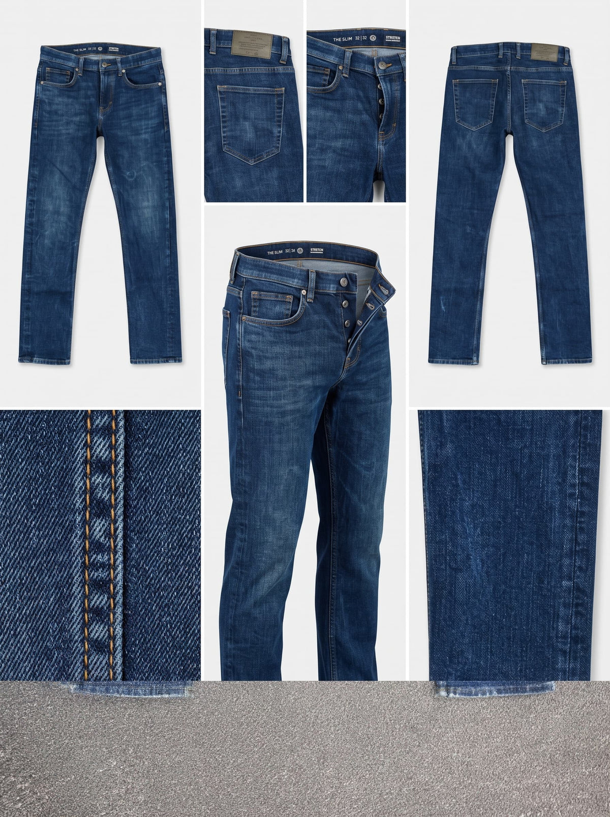 c&a - slim - stretch - zipper - 32x32