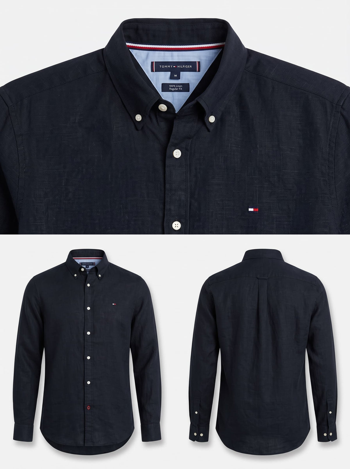 tommy hilfiger linen black