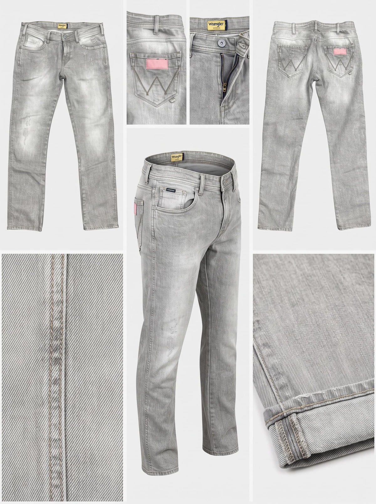 wrangler - REGULAR - STRETCH - zipper - 34x32