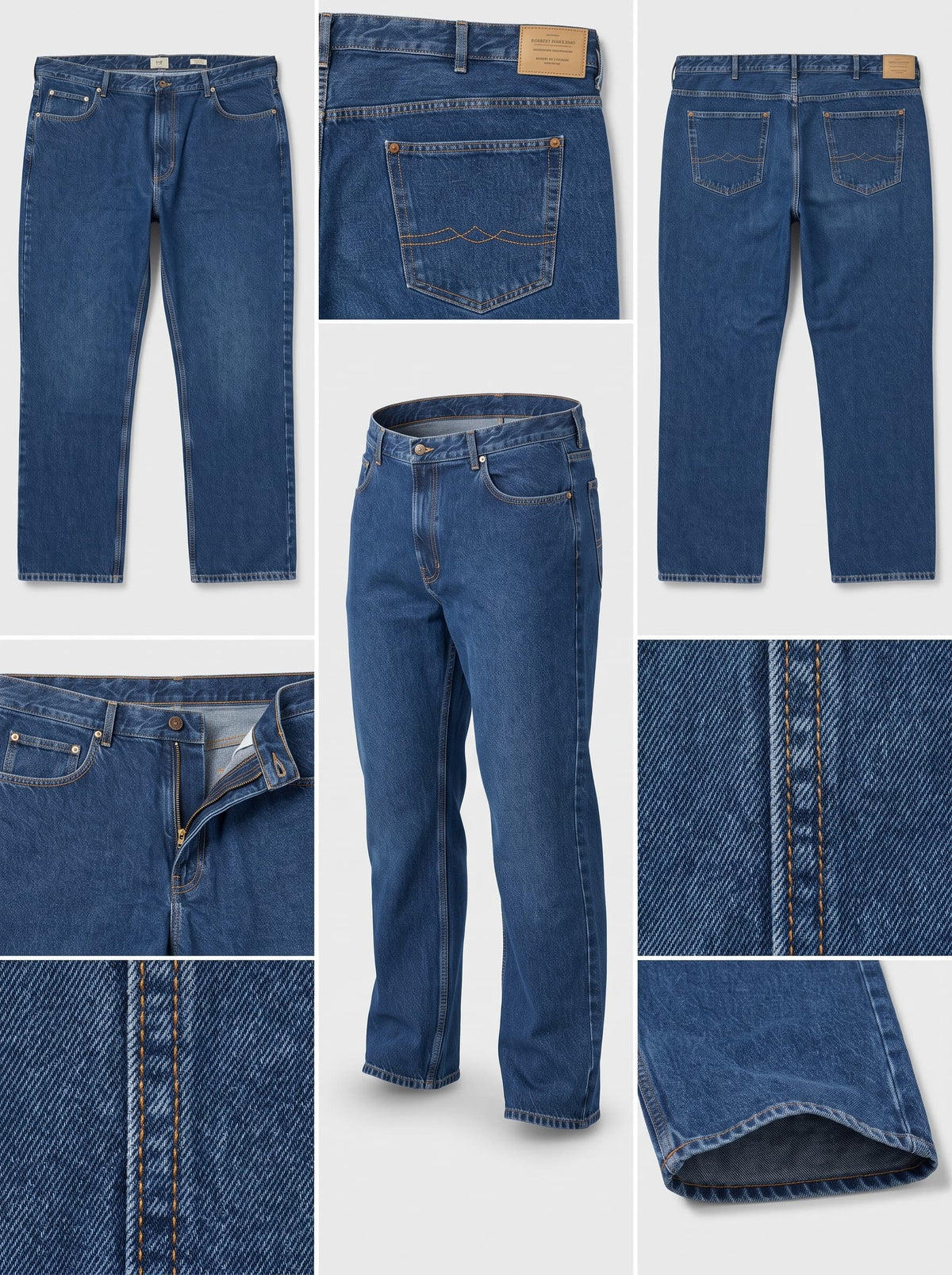 C&A - REGULAR - 100%COTTON - ZIPPER - 46X32