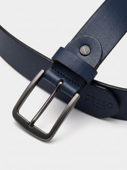italian leather belt passo