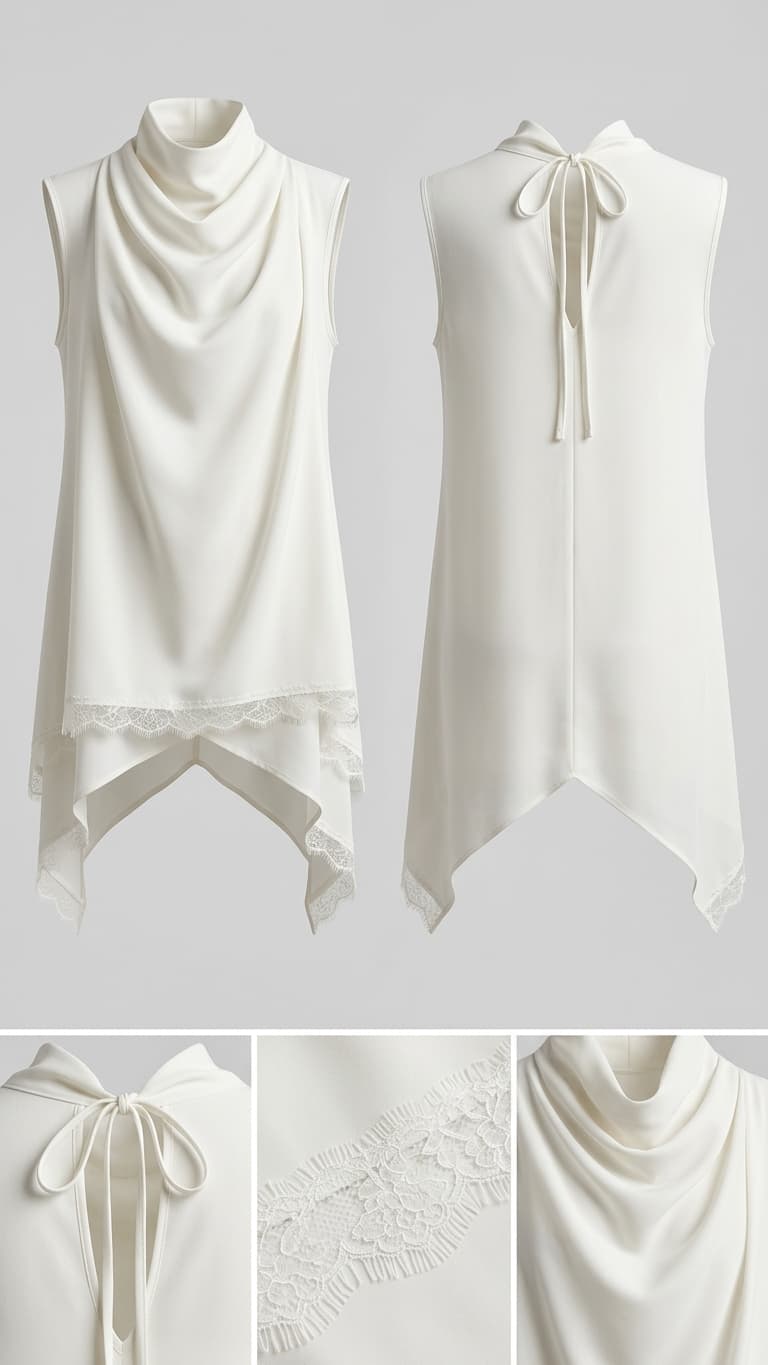 Sateen - White shirt