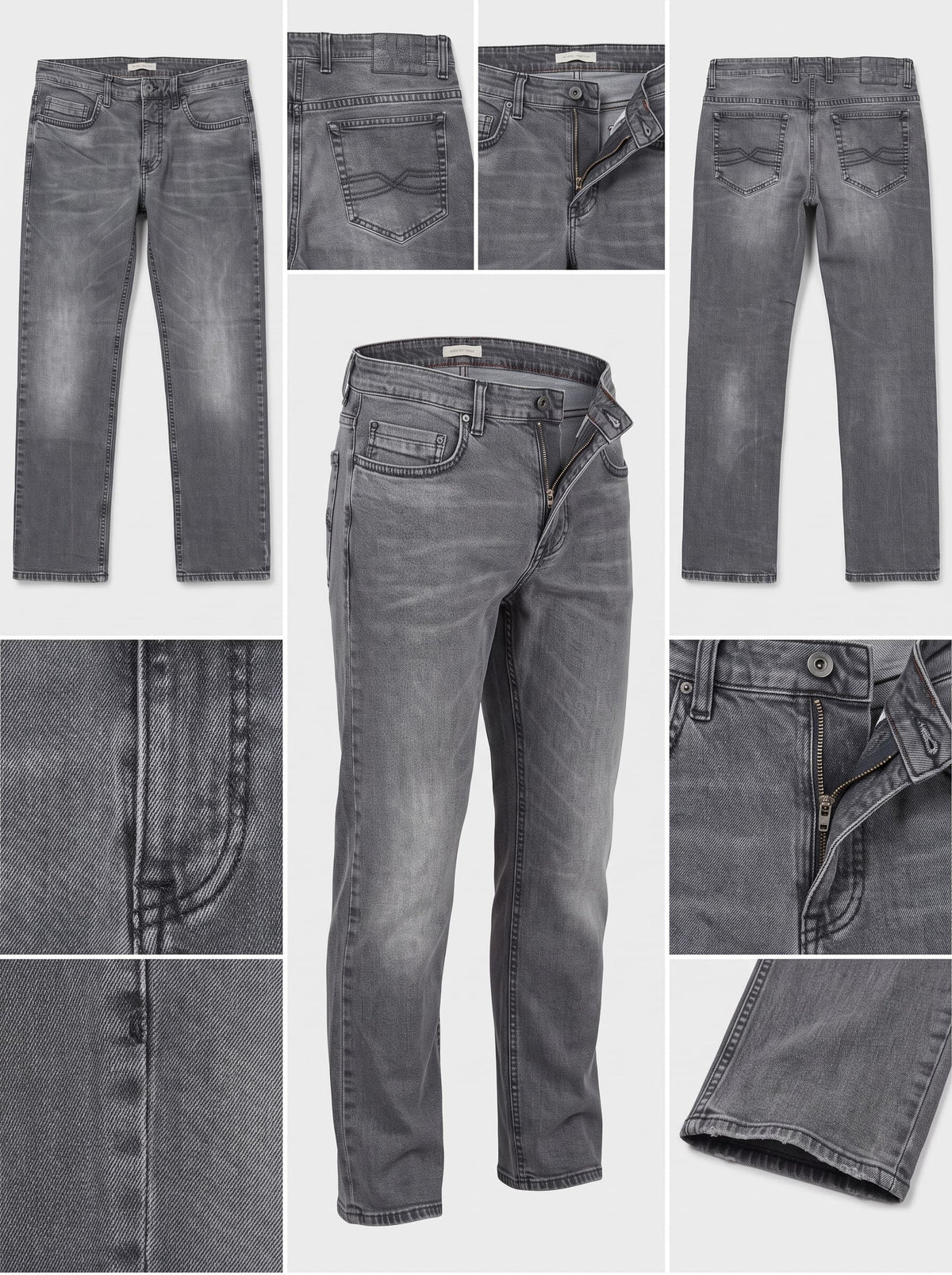 MAC JEANS - REGULAR - STRETCH - ZIPPER - 34X30