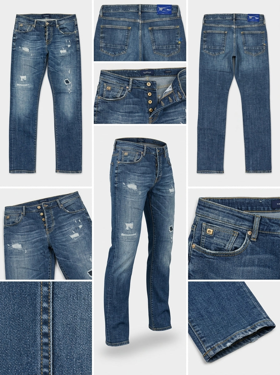 scotch&soda SKIM - slim - Stretch - buttons - 33X32