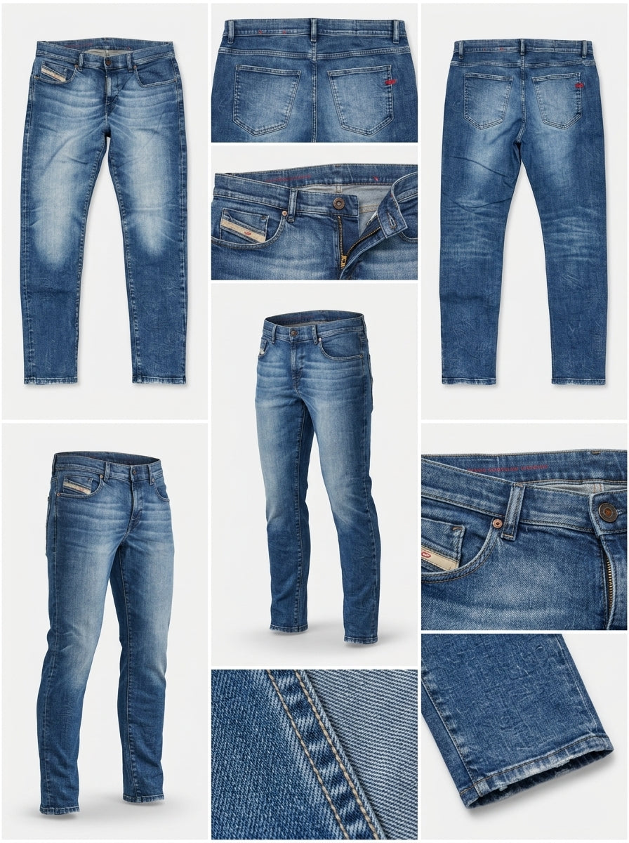 diesel  - SLIM - stretch - Zipper - 34X30