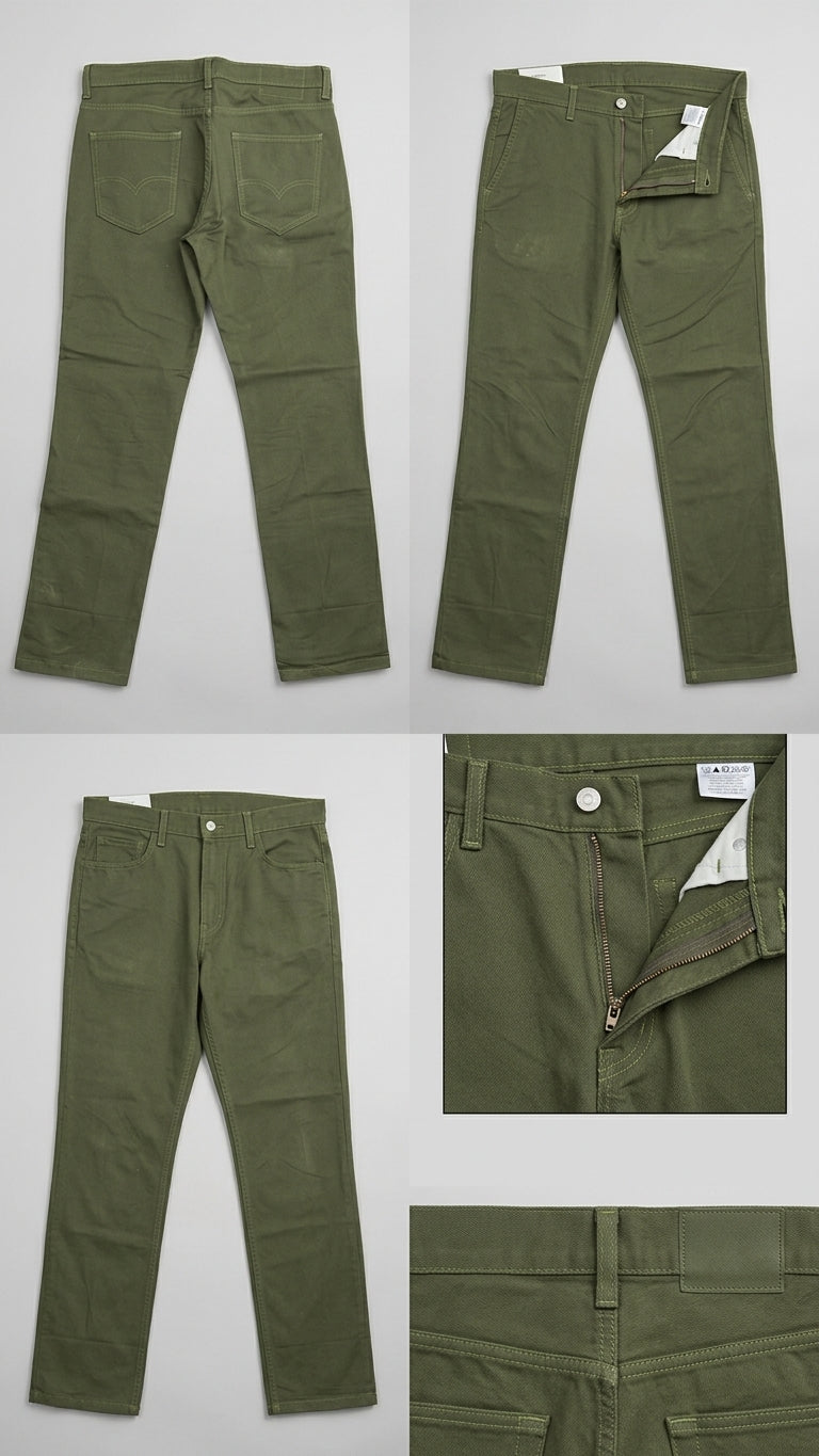 levi's - straight - stretch - zipper - 34x32