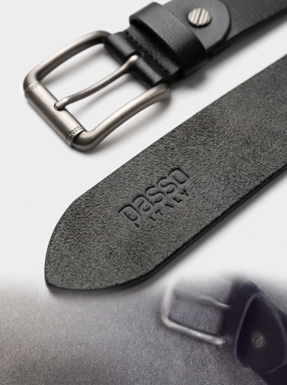 italian leather belt passo