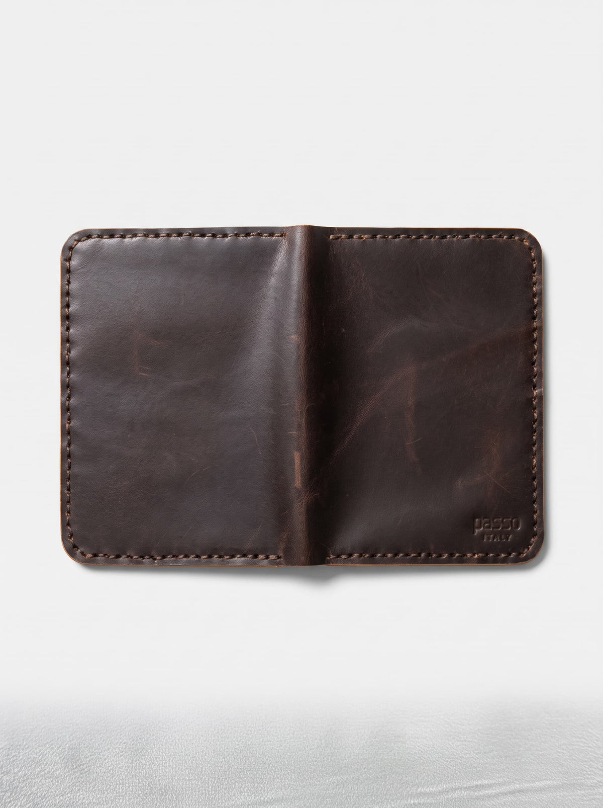 Crazy Horse Leather PASSPORT Wallet