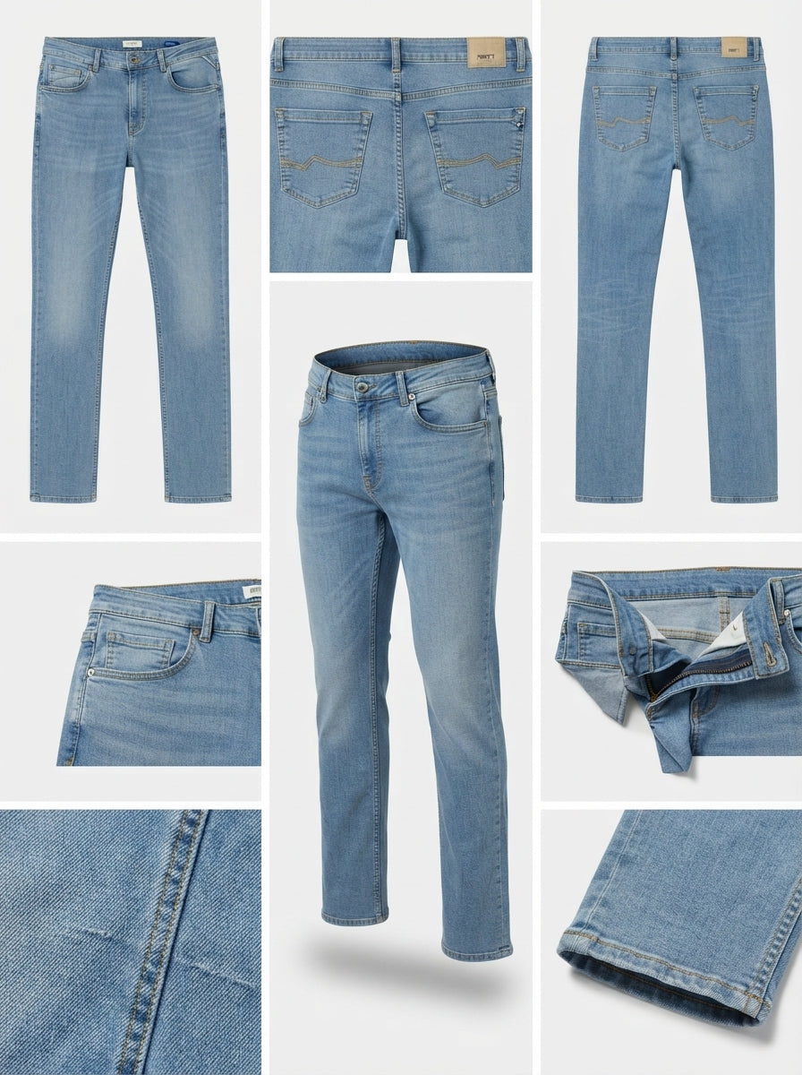 PIONEER - REGULAR - STRETCH - ZIPPER - 32X32
