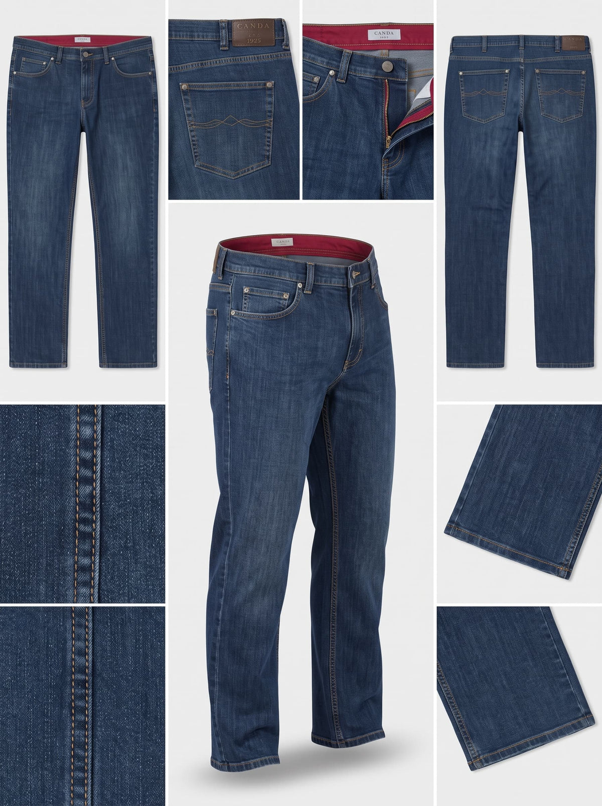 CANADA - STRAIGHT - STRETCH - ZIPPER - 46X32