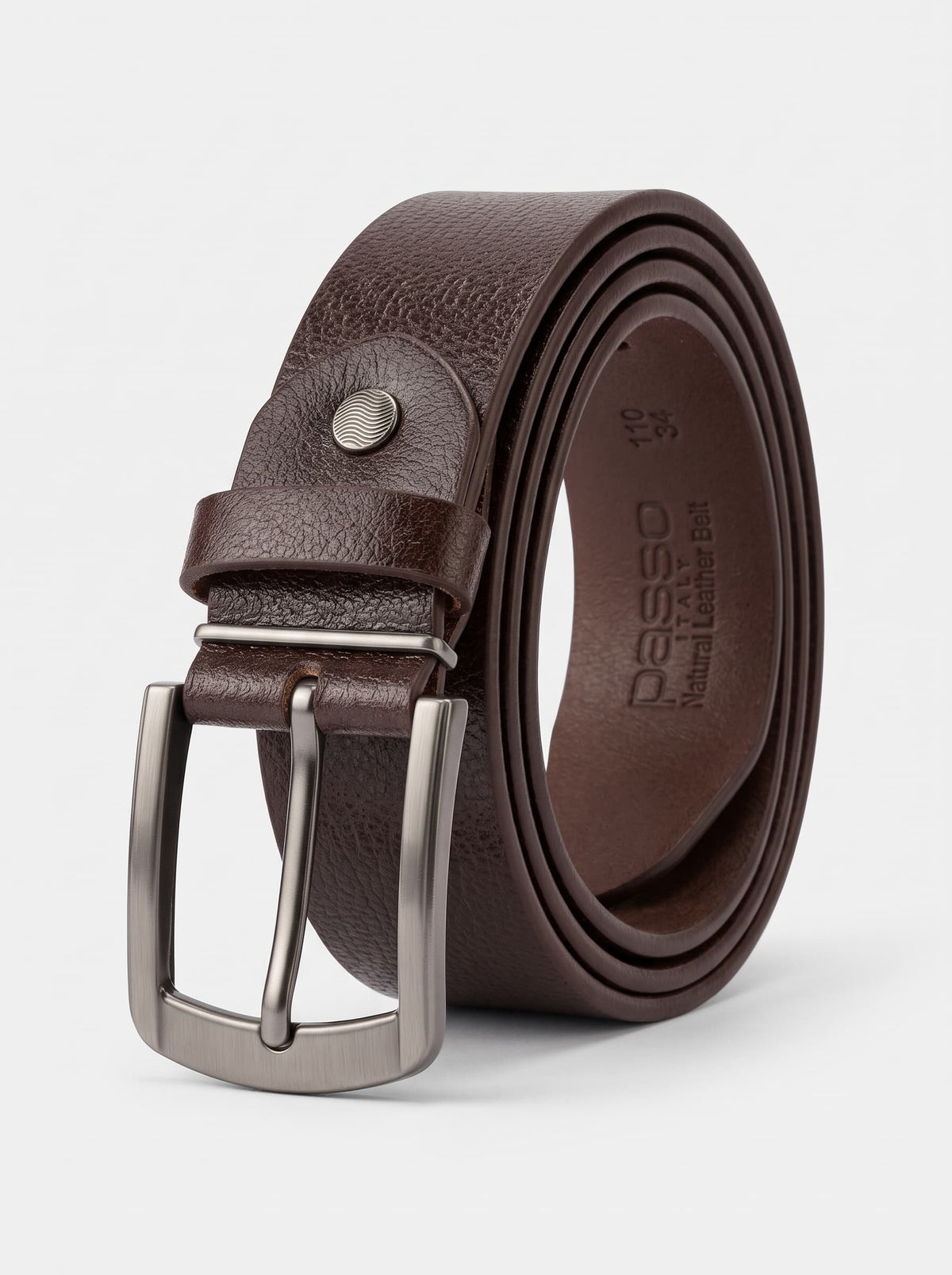 italian leather belt passo