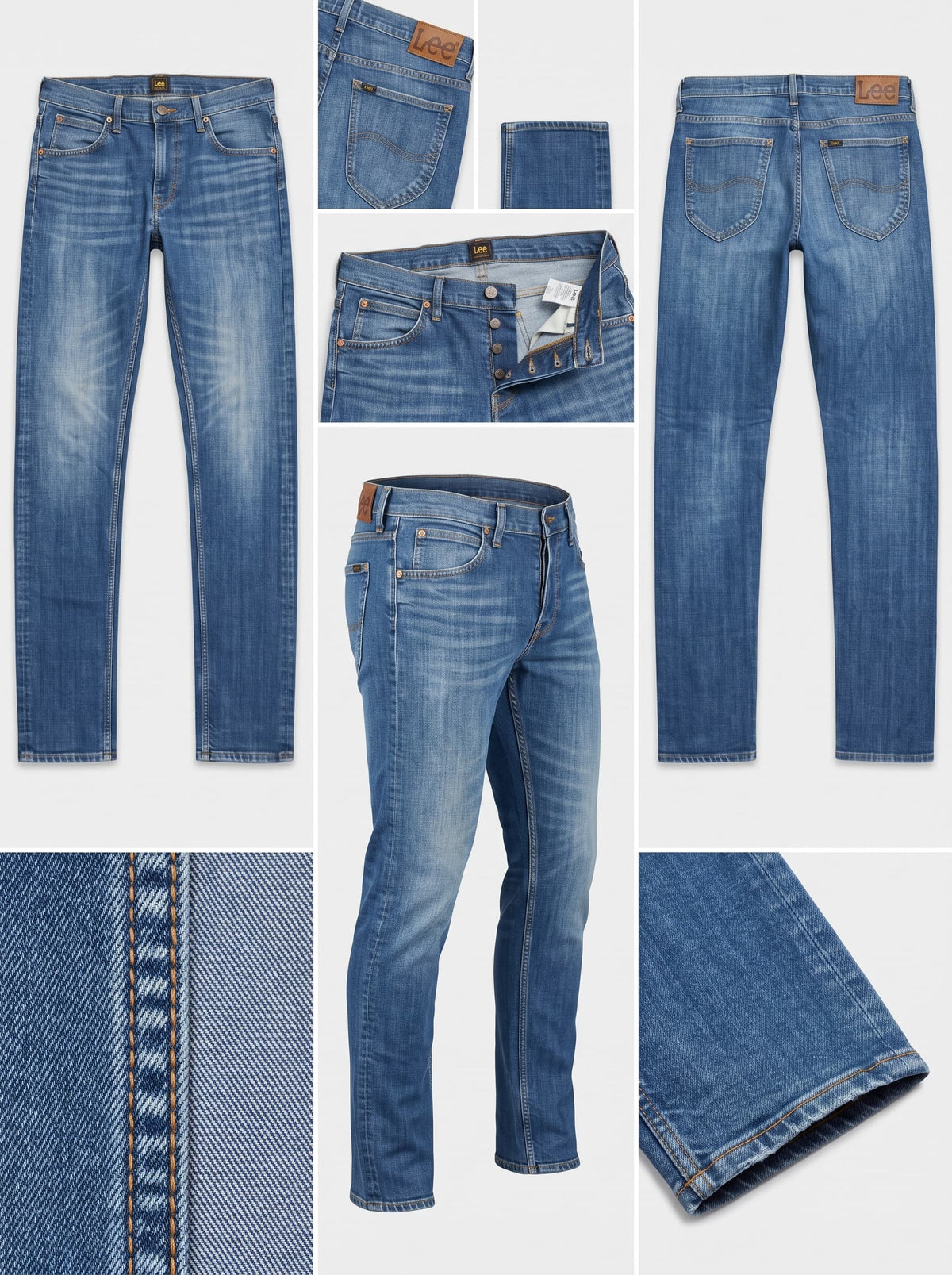 lee - slim - stretch - zipper - 30x34
