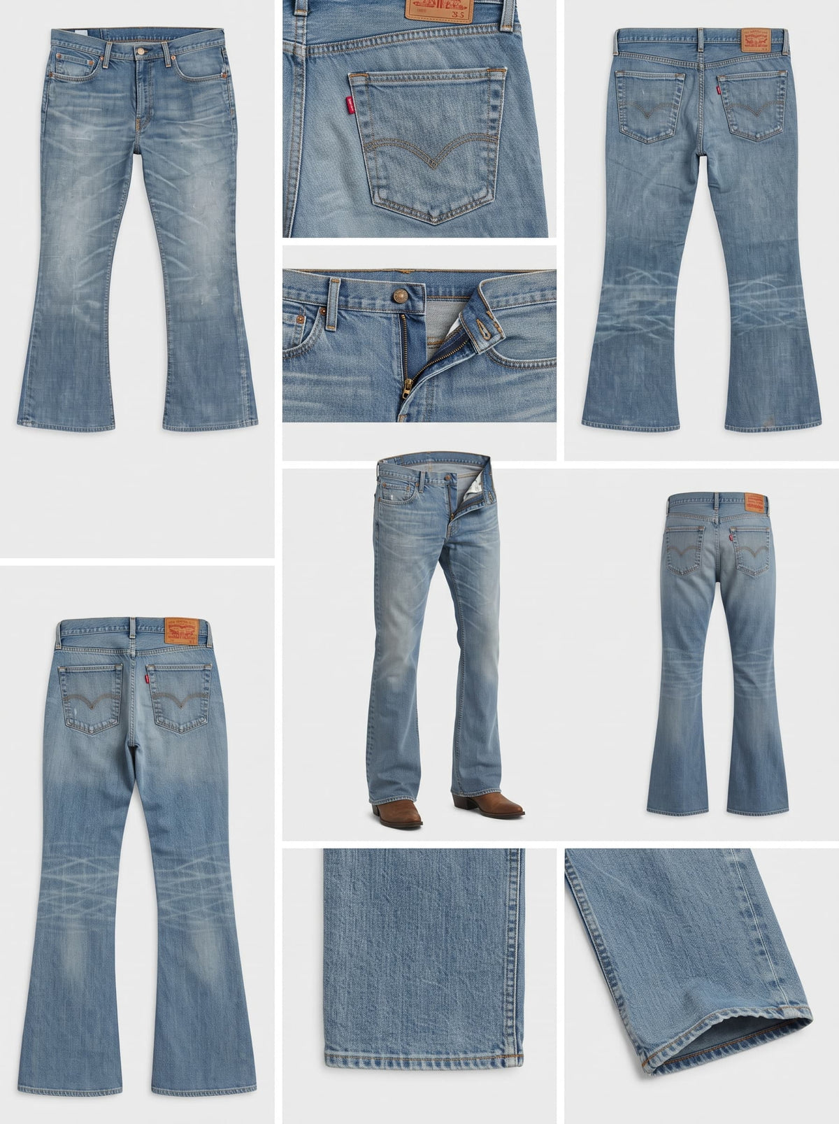 levi's 527 - bootcut - STRETCH - Zipper - 36X30