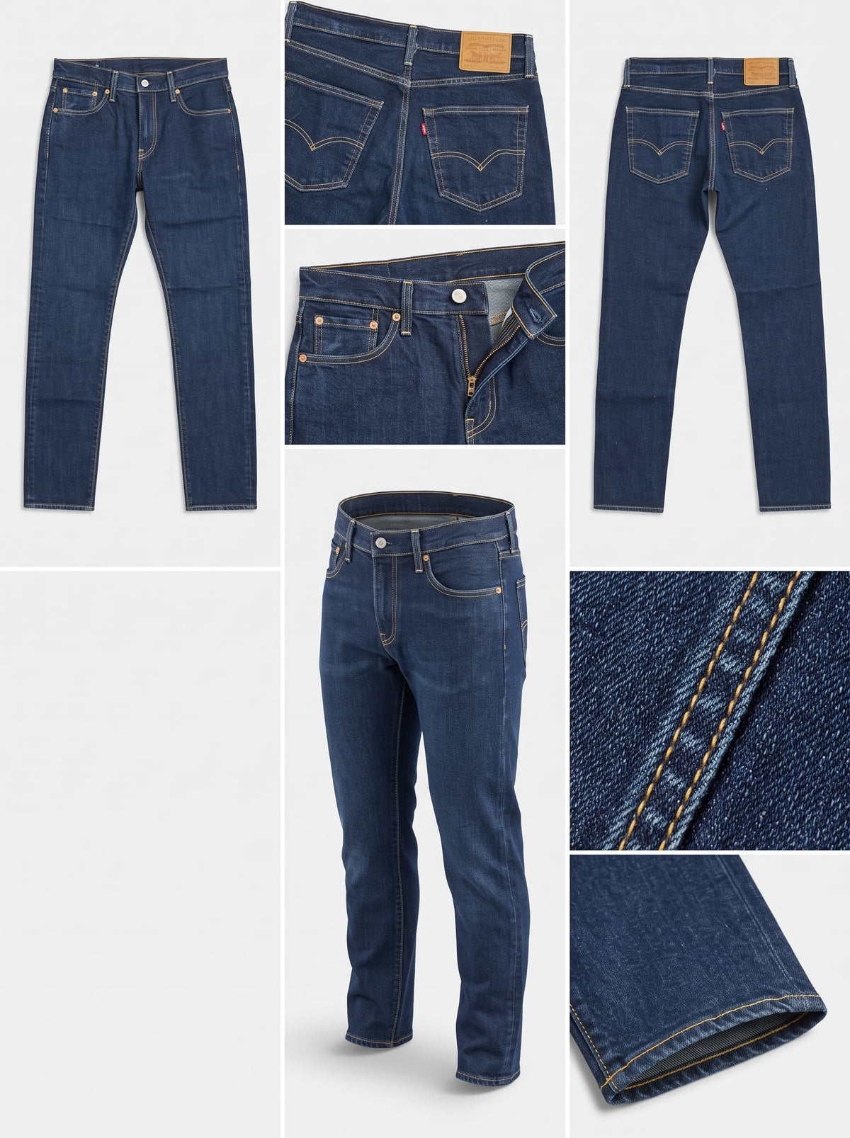 levi's 512 - tapered - stretch - zipper - 30X32