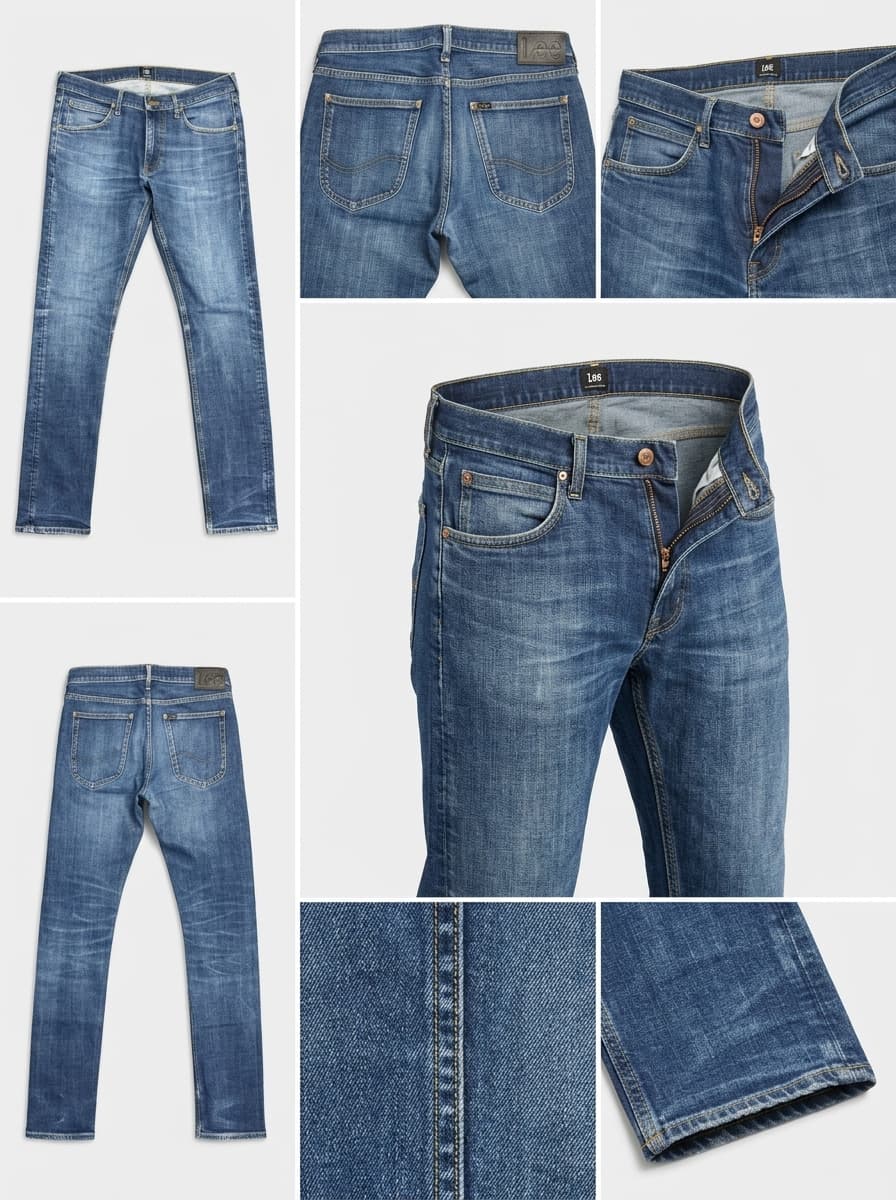 lee daren - slim - stretch - zipper - 32x32