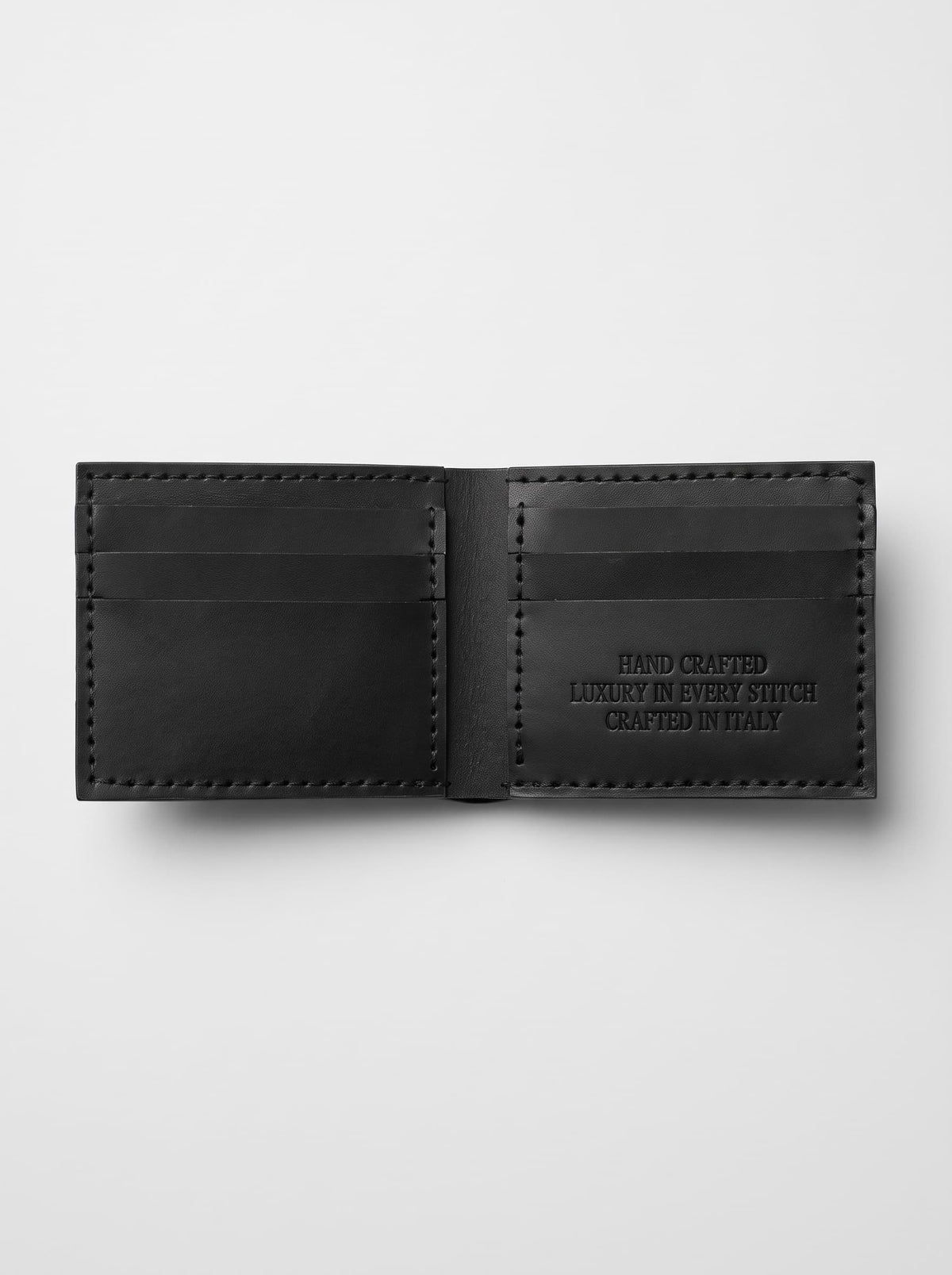 Crazy Horse Leather Bifold Wallet