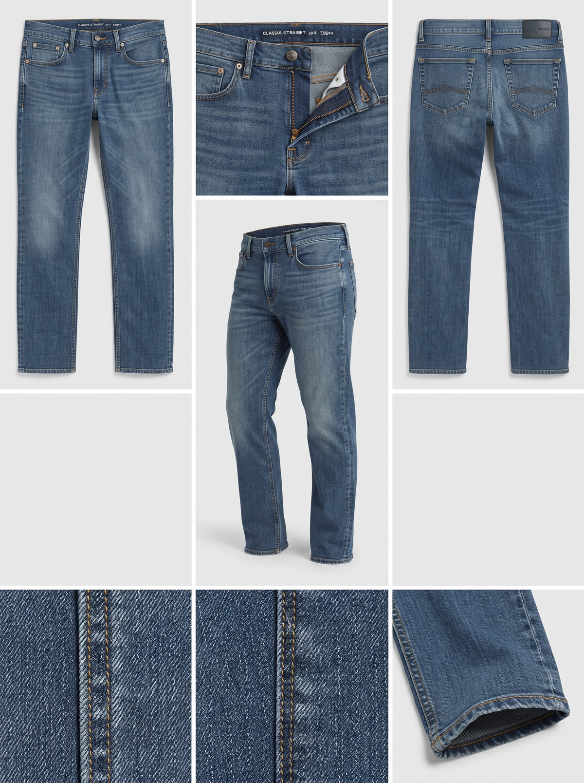 C&A - STRAIGHT - STRETCH - ZIPPER - 32X32