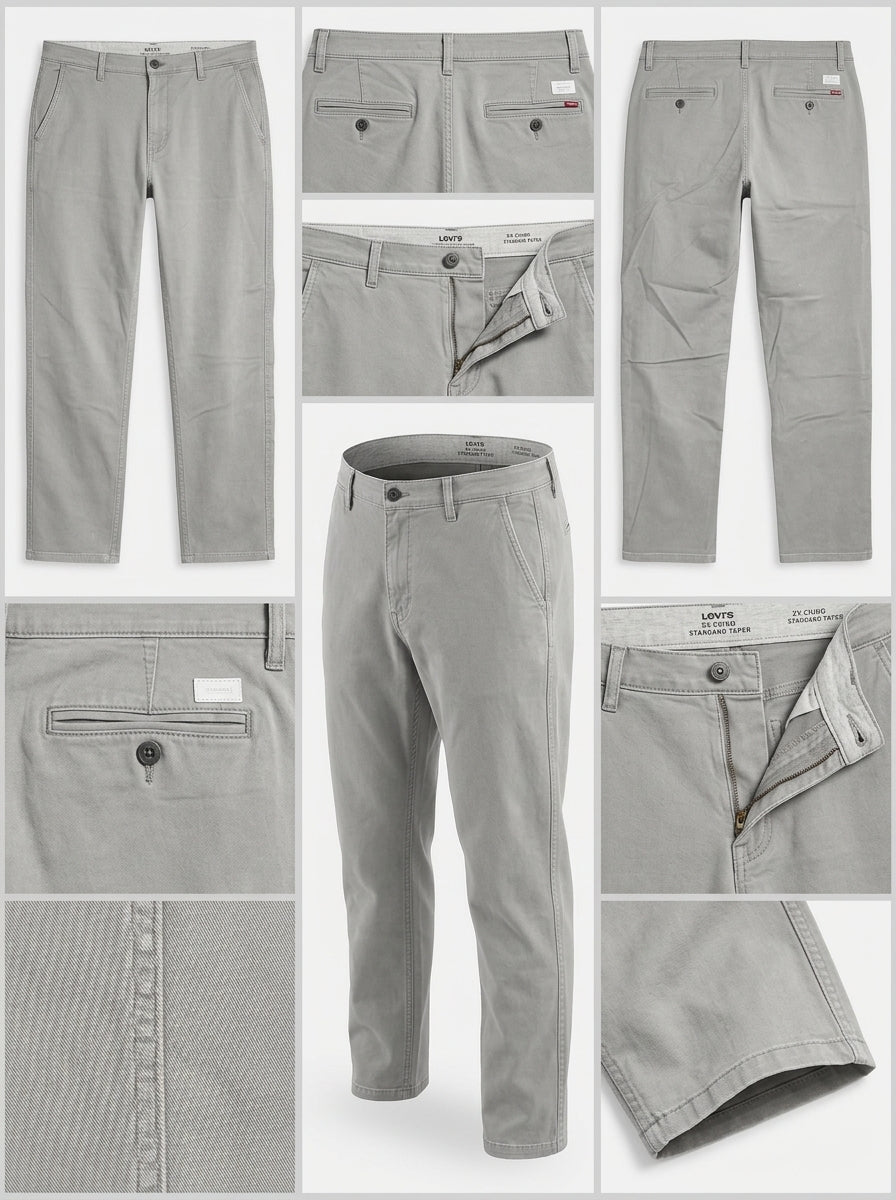 levi's - tapered - stretch - zipper - 33x30