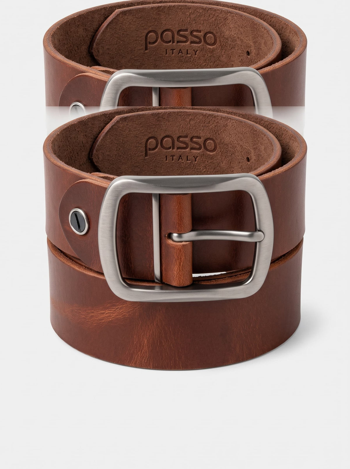 italian leather belt passo