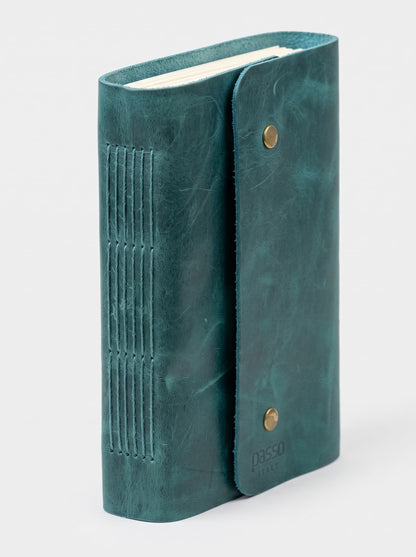 Crazy Horse Leather HAND STITCHED COPY BOOK