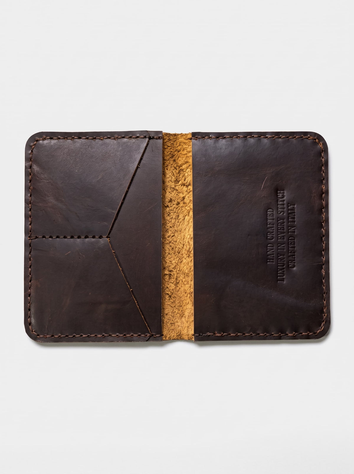 Crazy Horse Leather PASSPORT Wallet