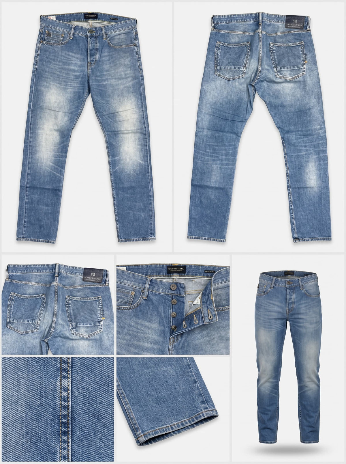 scotch&soda ralston - REGULAR - 100%COTTON - Buttons - 33X32