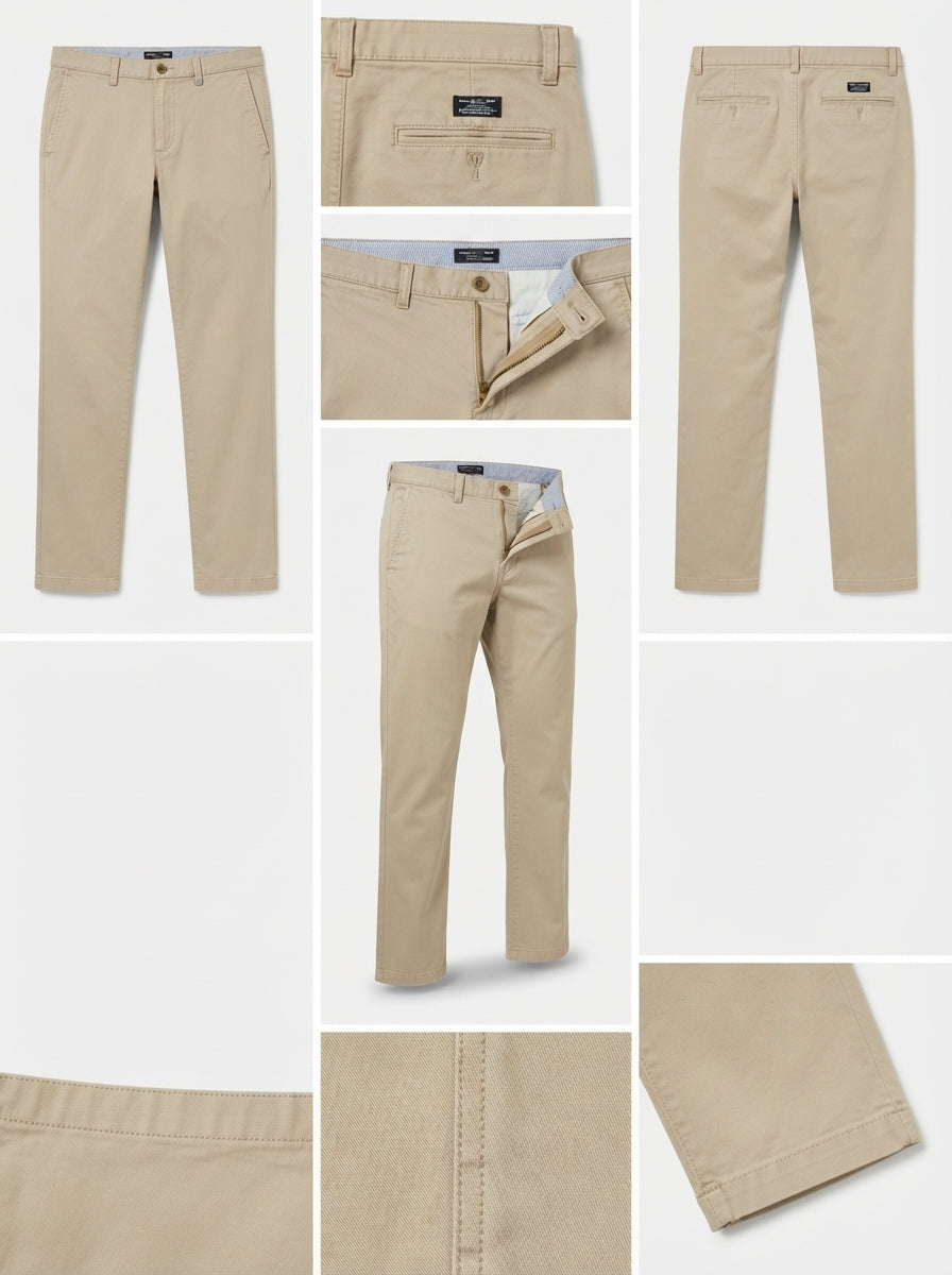BANANA REPUBLIC - SLIM - STRETCH - ZIPPER - 31X30