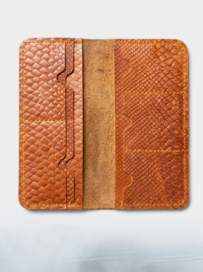Crazy Horse Leather LONG Wallet