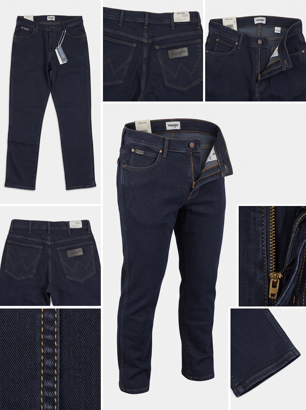 wrangler - TEXAS SLIM - STRETCH - zipper - 34x32