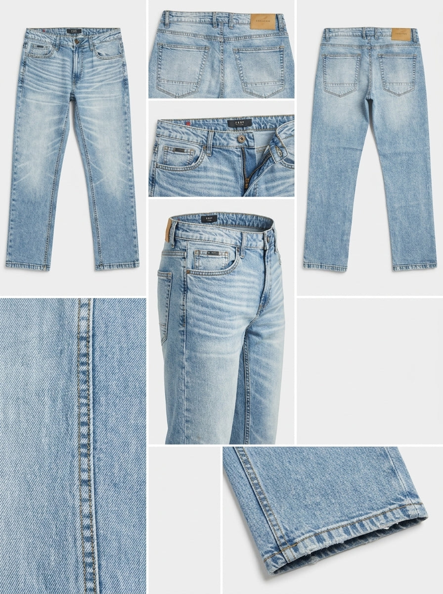 SMOG - REGULAR - STRETCH - ZIPPER - 34X30