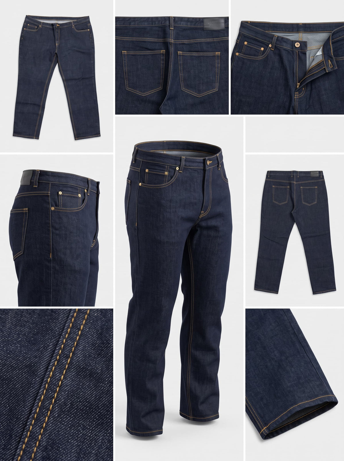 JOHNNY BIG - SLIM - STRETCH - ZIPPER - 46X32