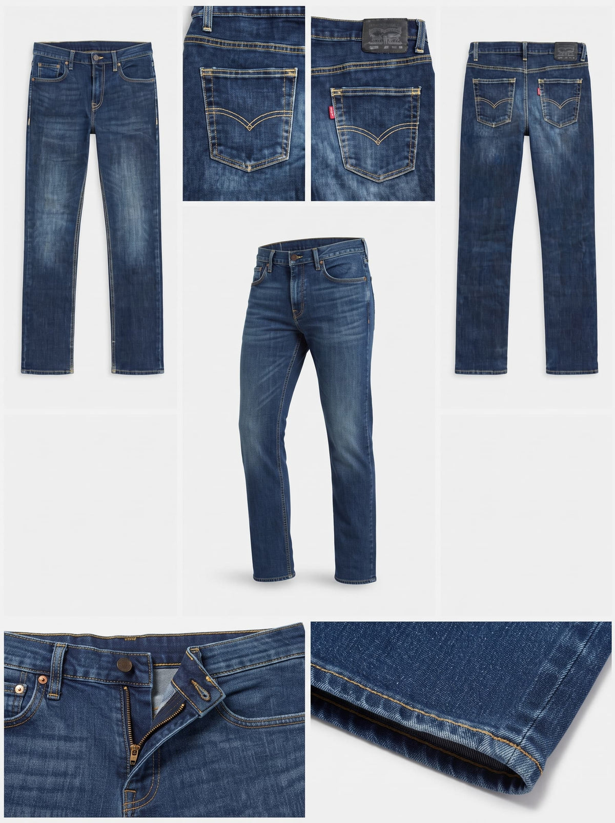 levi's 511 - slim - stretch - zipper - 28X30