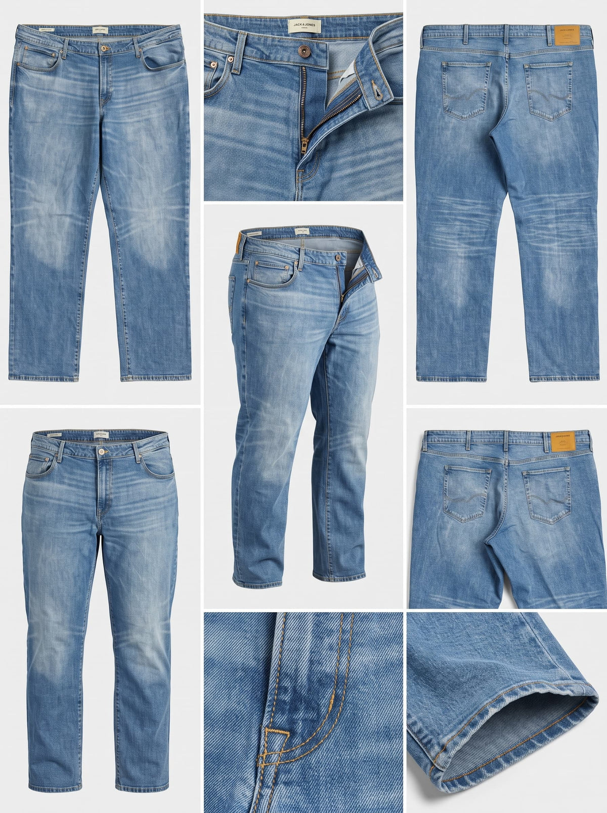 JACK AND JONES - REGULAR - STRETCH - ZIPPER - 50X34