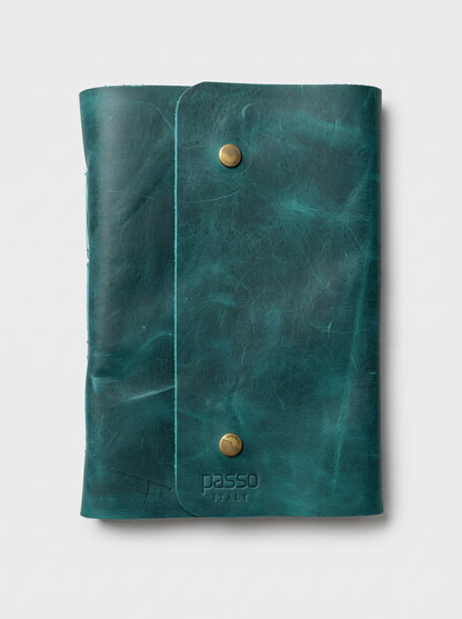 Crazy Horse Leather HAND STITCHED COPY BOOK
