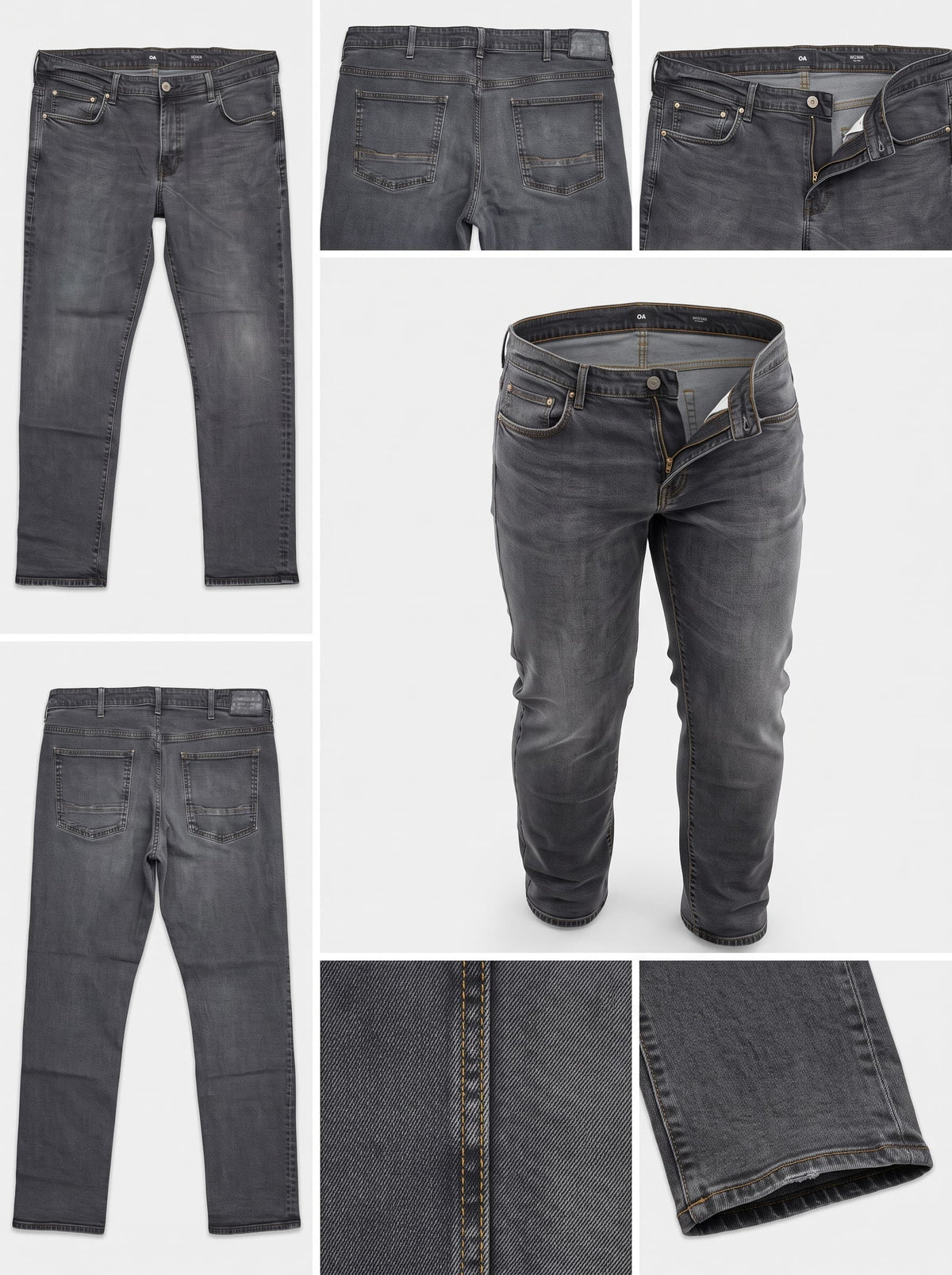 C&A - SLIM - STRETCH - ZIPPER - 40X34