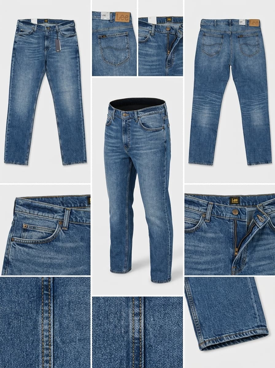 LEE - SLIM - STRETCH - ZIPPER - 36X32