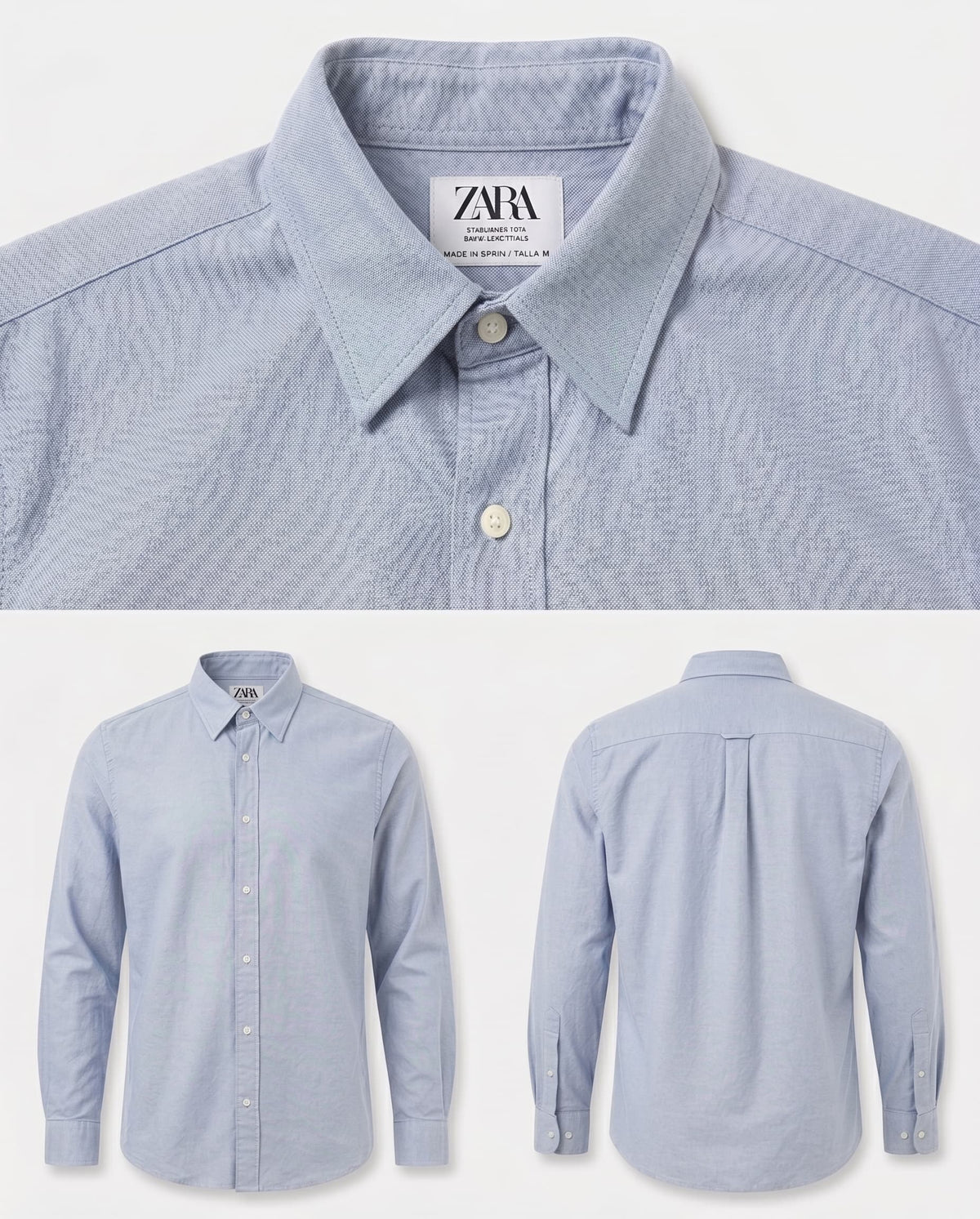 ZARA light blue