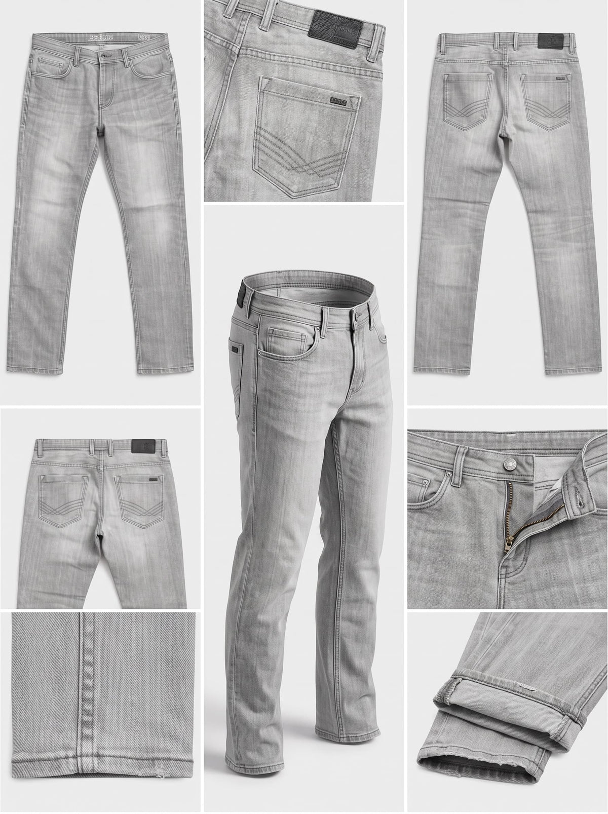 tom tailor - regular - 100%cotton - zipper - 36x32